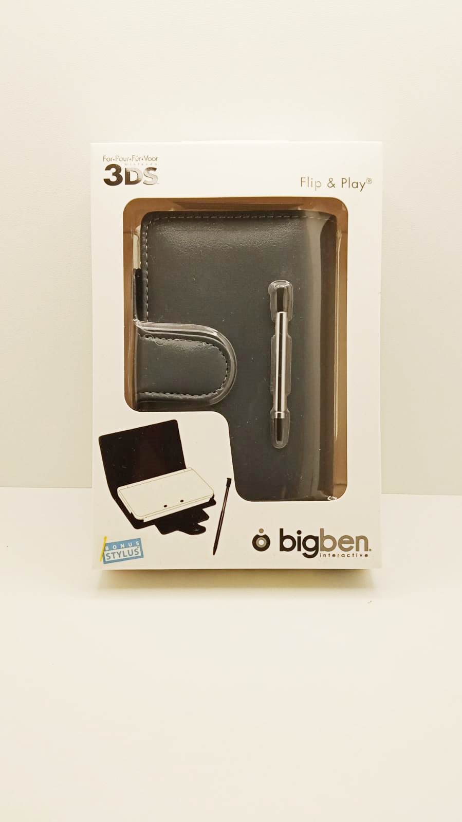 Husa + Stylus BigBen pentru Nintendo 3DS - Gri