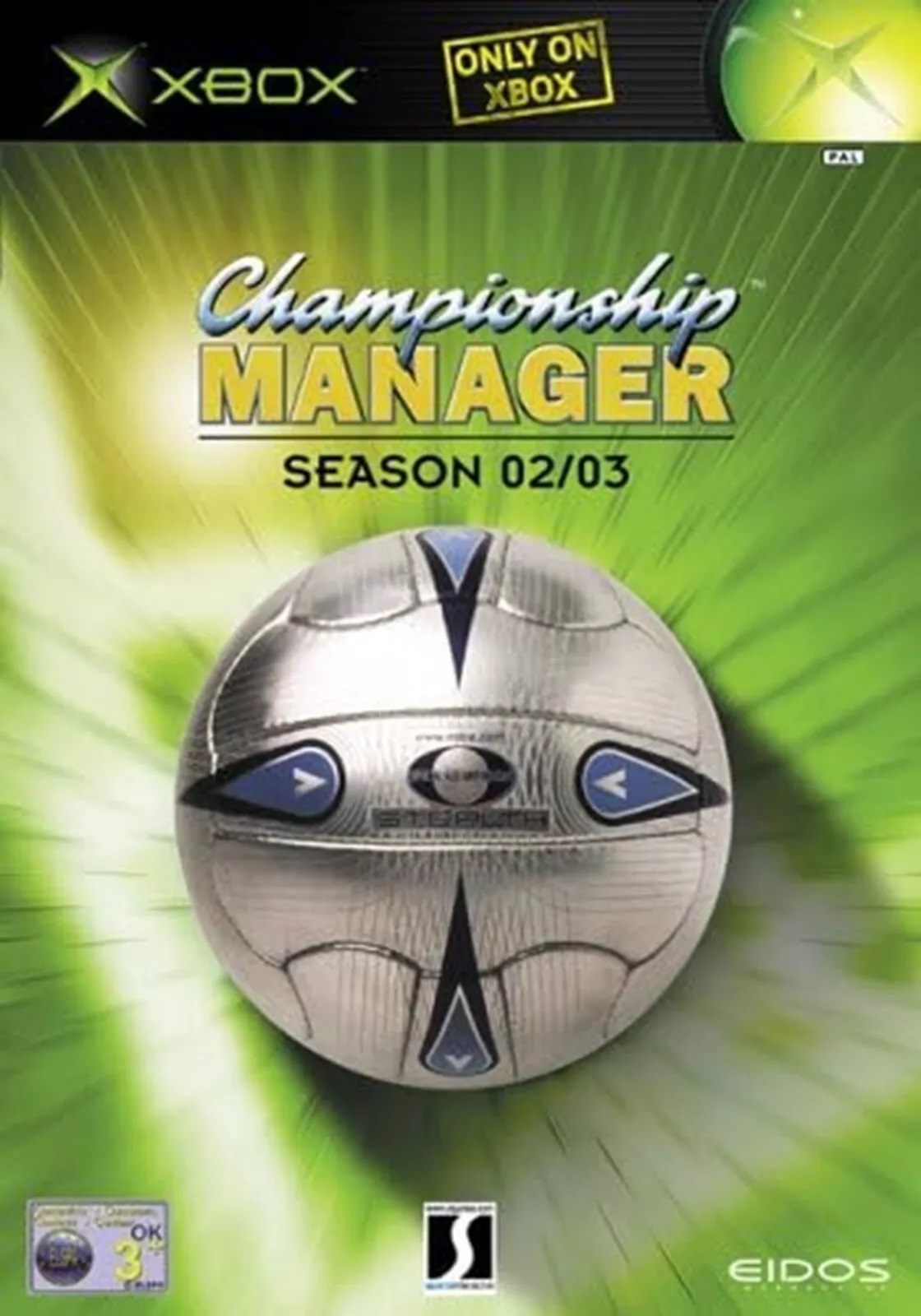 Joc XBOX Clasic Championship Manager Season 02/03