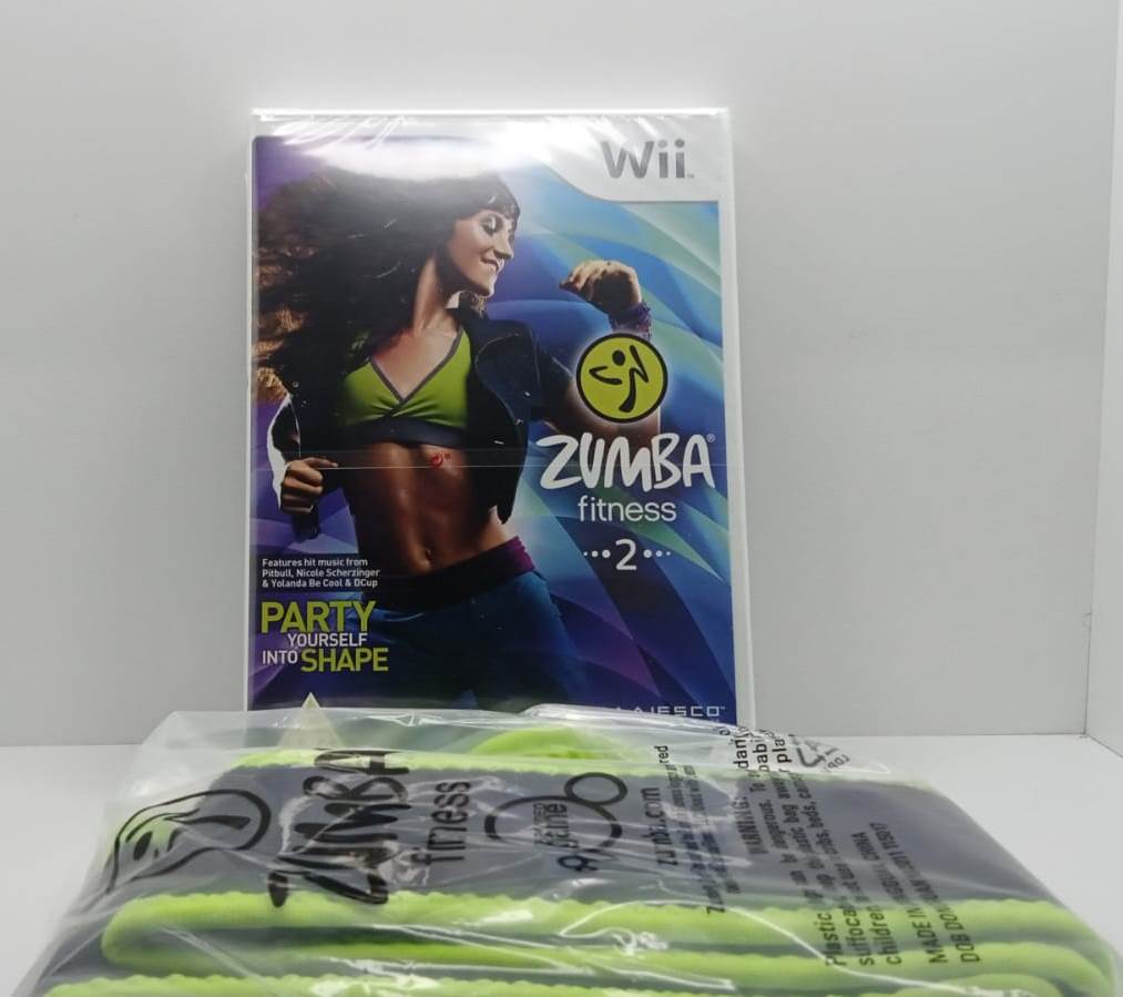 Joc Nintendo Wii Zumba Belt + Zumba Fitness Party 2