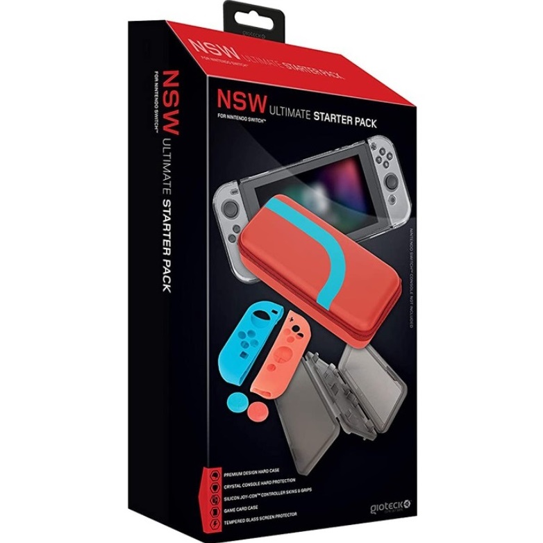 Gioteck - Nintendo Switch Essential Starter Pack - EAN;  812313010597
