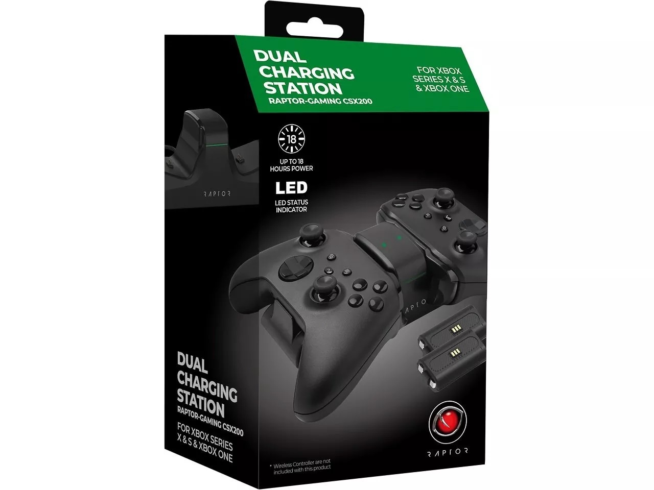 Stand dual incarcare controller XBOX One S/X ; XBOX Series S/X  + Acumulatori 700mAh - EAN: 4251236201044 (e)