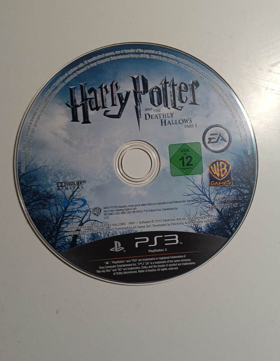 PS3  Játék Harry Potter and The Deathly Hallows - Part 1