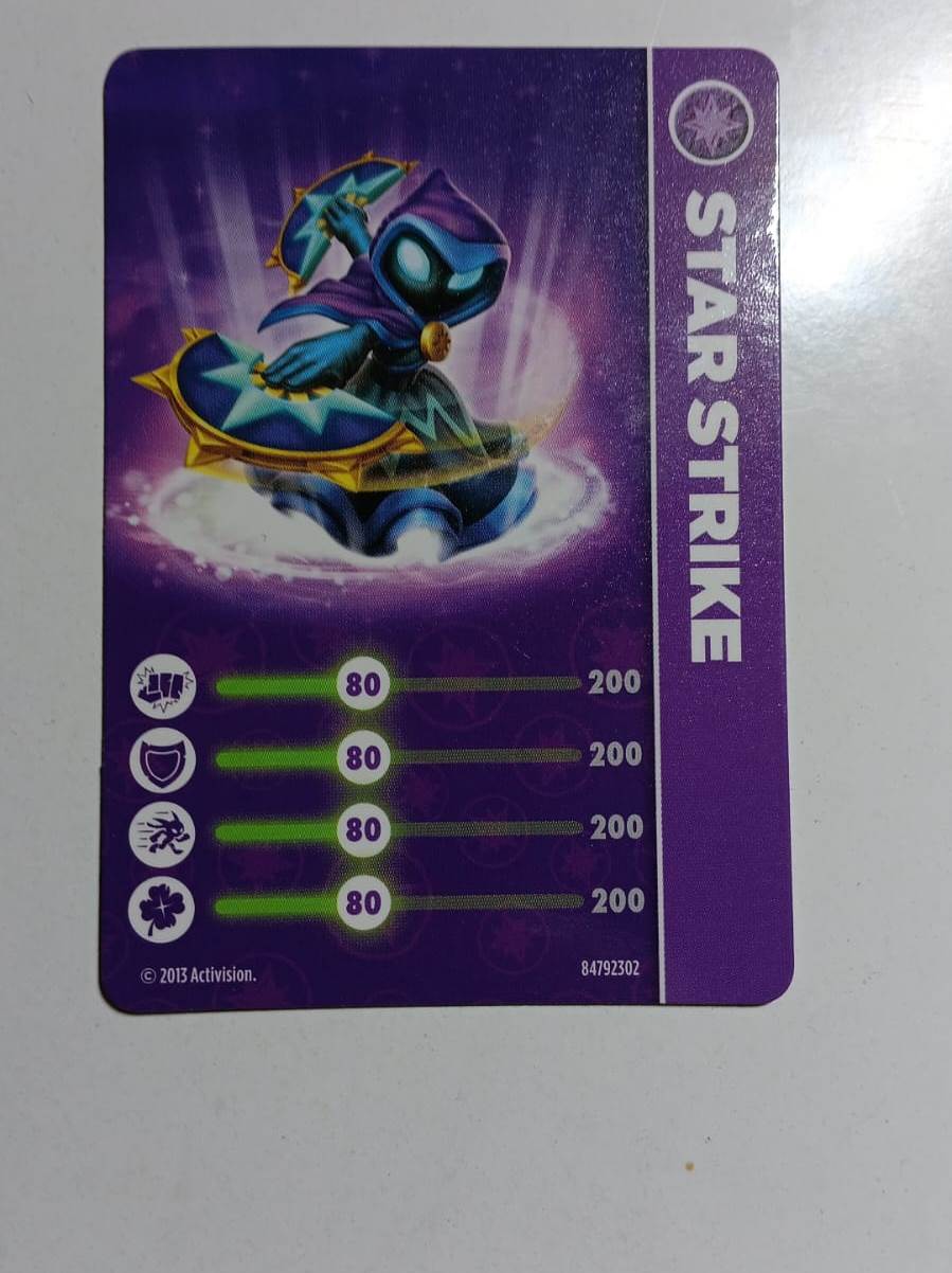 Skylanders Star Strike Card