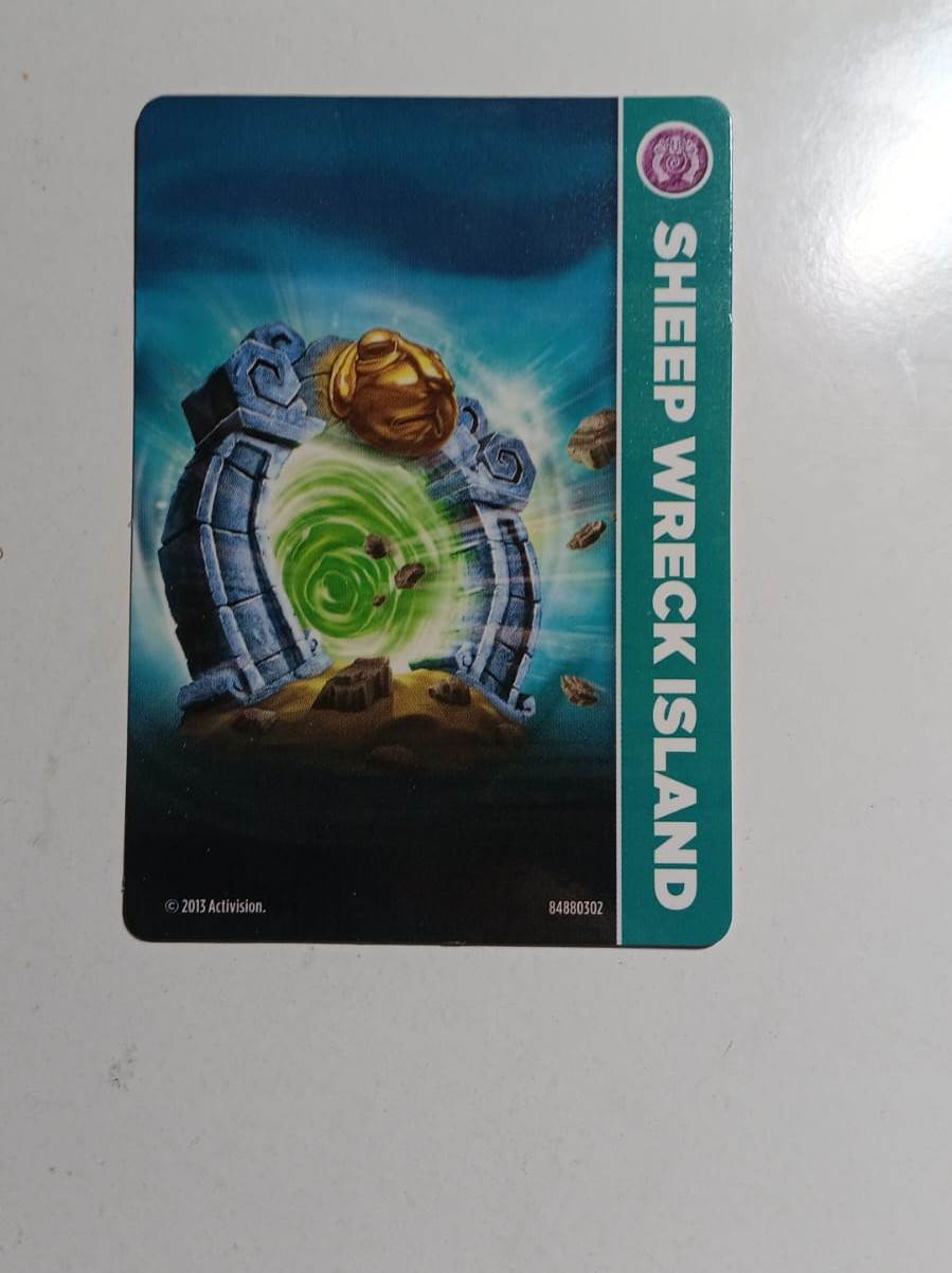 Skylanders Sheep Wreck Island - Card