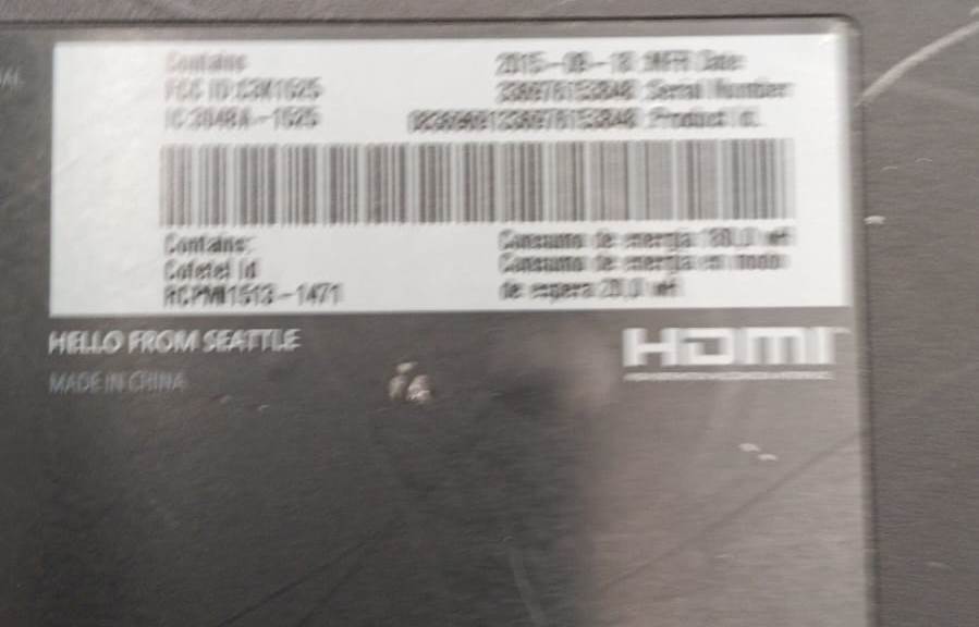 Consola XBOX One 500 GB - SN 336976153848- (007)