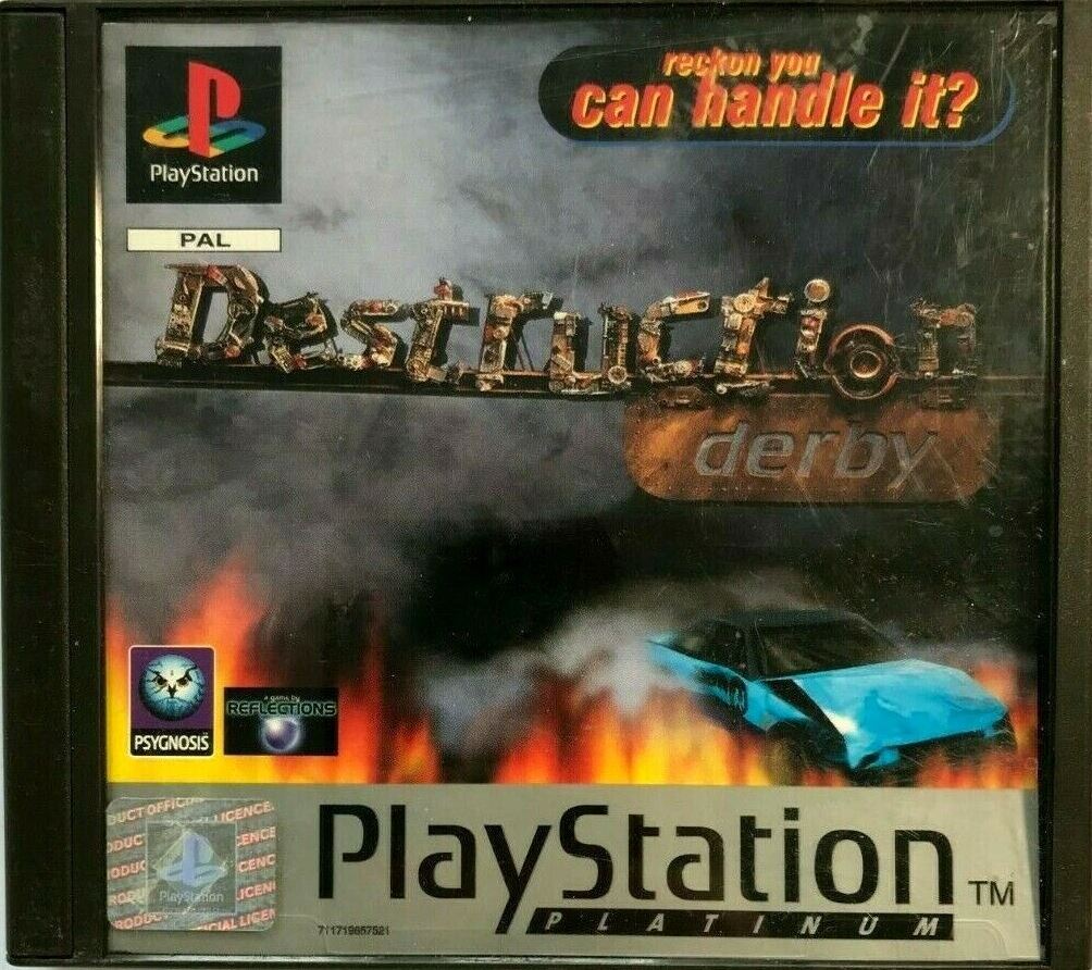 Joc PS1 Destruction Derby - Platinum