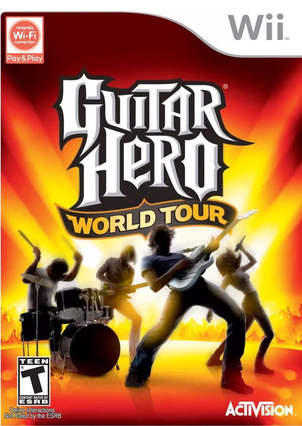 Joc Nintendo Wii Guitar Hero World Tour