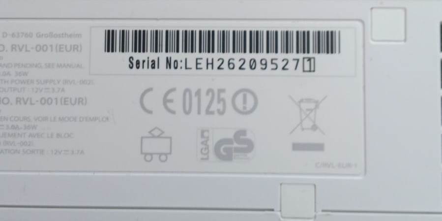Consola Nintendo Wii - LEH26209527 {1} - 008