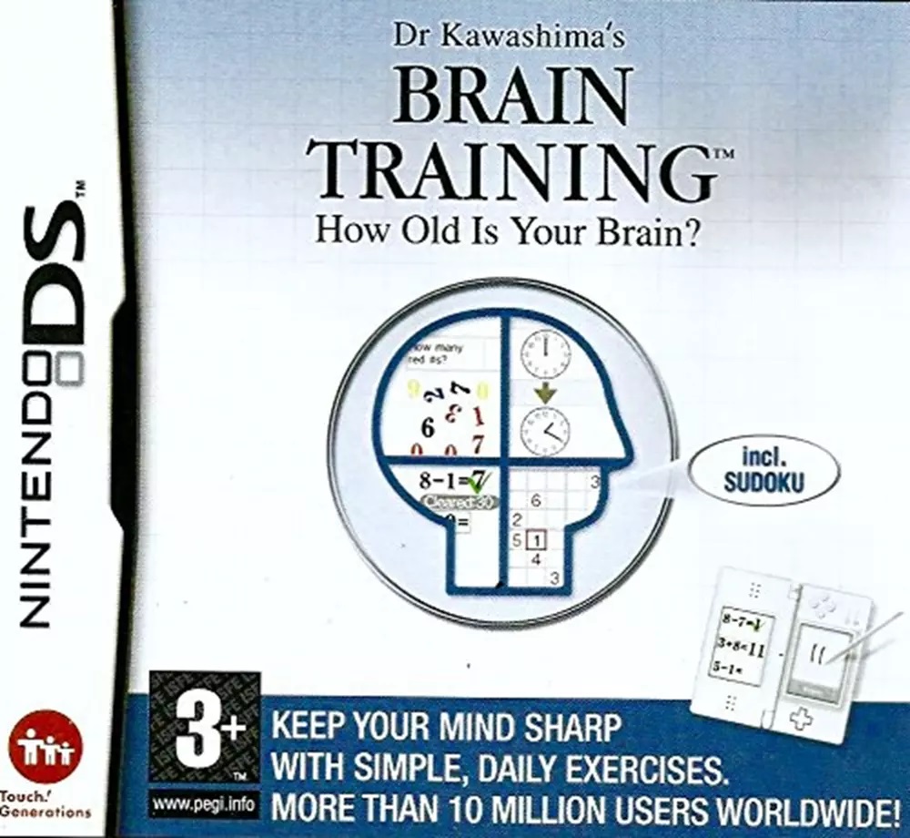 Joc Nintendo DS Dr Kawashima's Brain Training