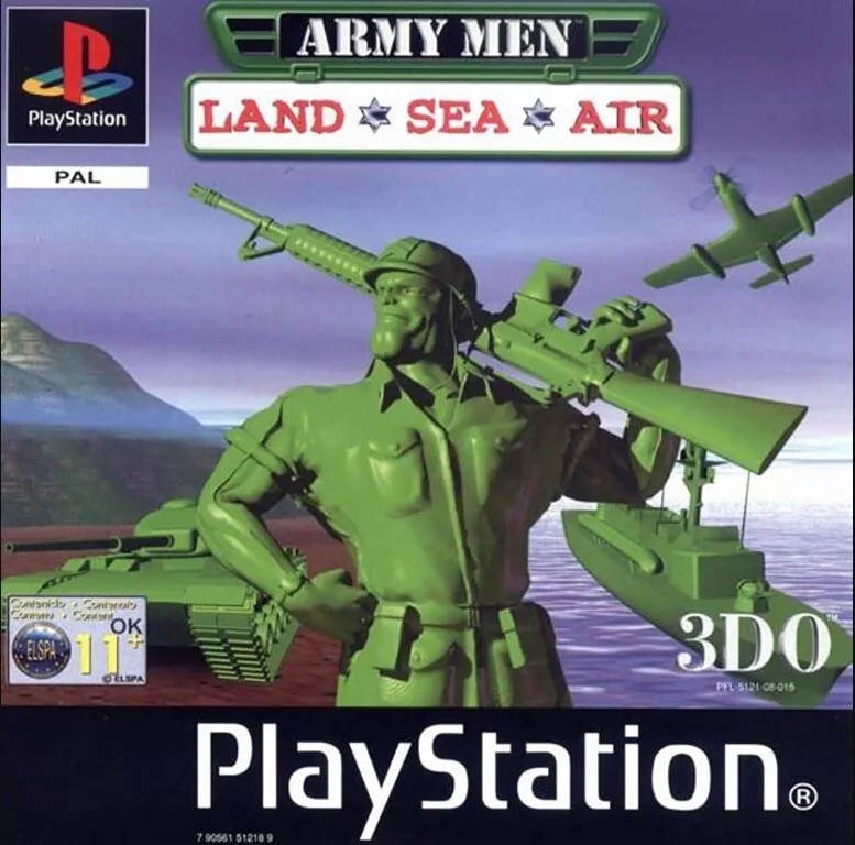 Joc PS1 Army Men: Land, Sea & Air - A