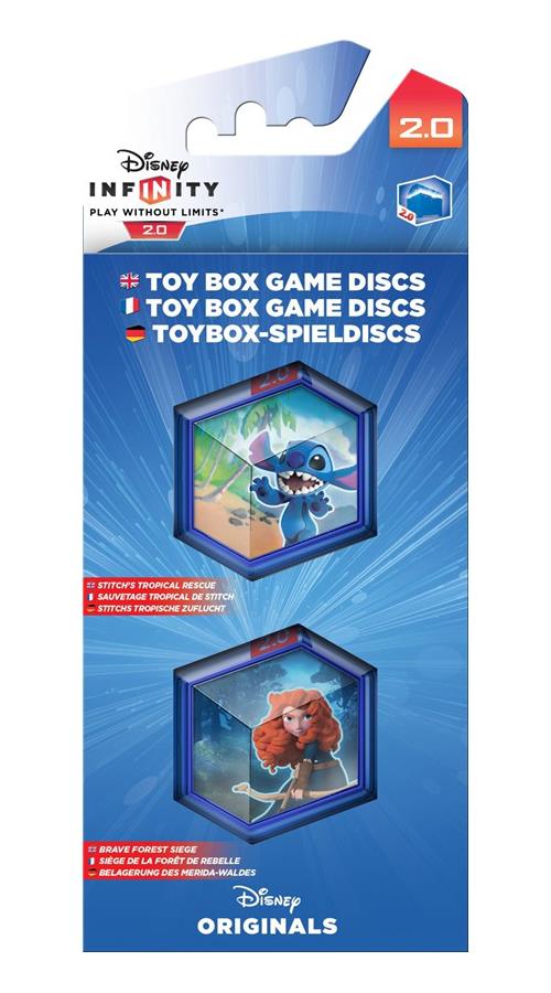 Disney Infinity 2.0 Power DIscs - Stitch + Brave EAN: 8717418446277 (e)