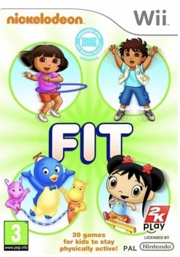 Joc Nintendo Wii nickelodeon FIT