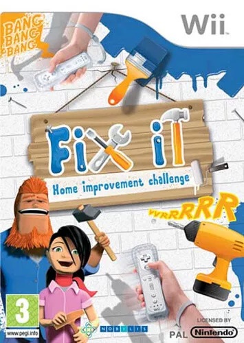 Joc Nintendo Wii Fix It: Home Improvement Challenge