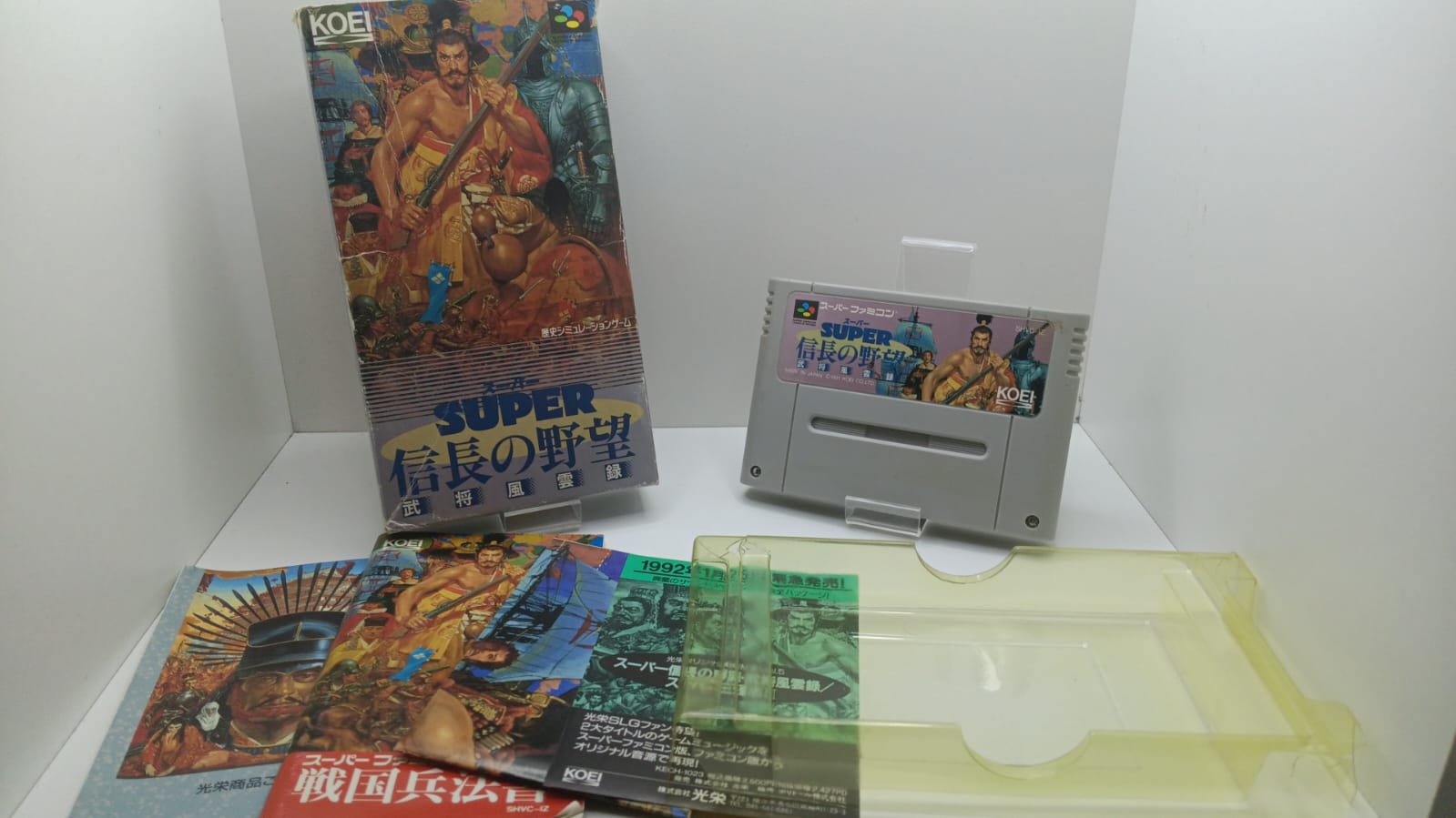Joc Nintendo Super Famicom NTSC-J - Nobunaga's Ambition Tenshoki